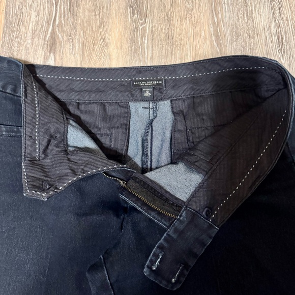 Banana Republic - Sloan Fit Dark Denim Trouser Pants - Size 12 - Picture 2 of 5